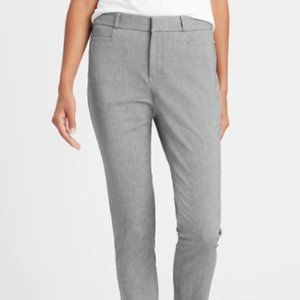 Banana Republic Mid-Rise Skinny Sloan Pant - Gray